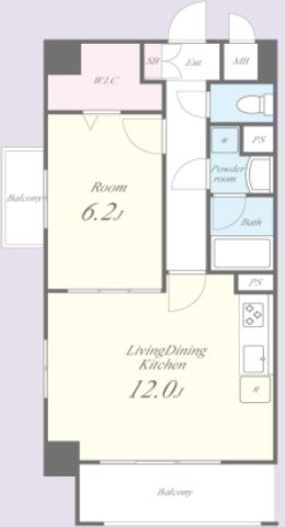 プラシード新町　間取り