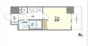 プライマル靭本町　間取り図