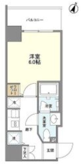 プライマル靭本町　間取り図