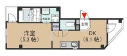 ミックコート東三国　間取り