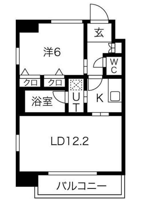 エスレジデンス淀屋橋　間取り