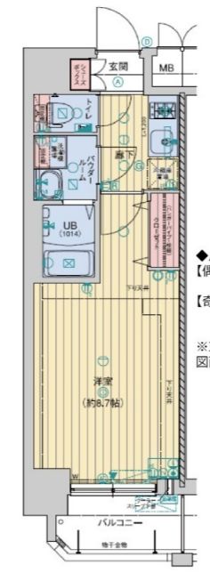 レオンコンフォート桜ノ宮　間取り