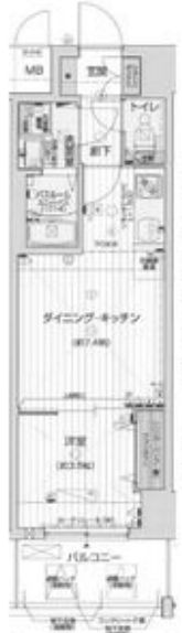 レオンコンフォート新大阪ウインズ　間取り