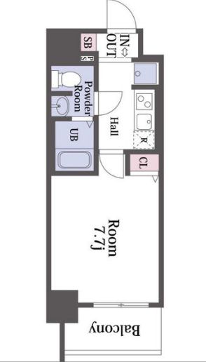 レオンブァリエ福島野田　間取り