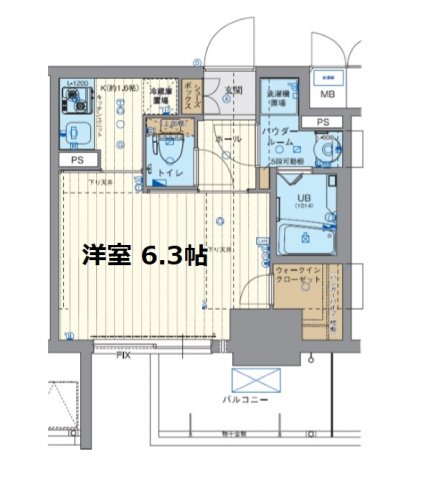 エスライズ御堂筋本町　間取り