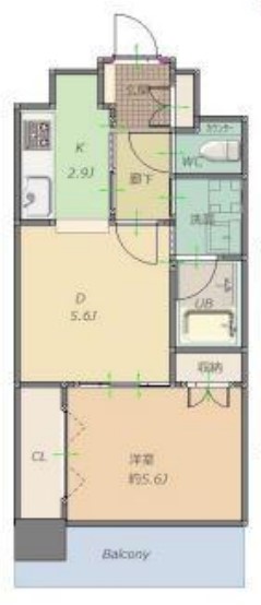 ラグレイス福島　間取り