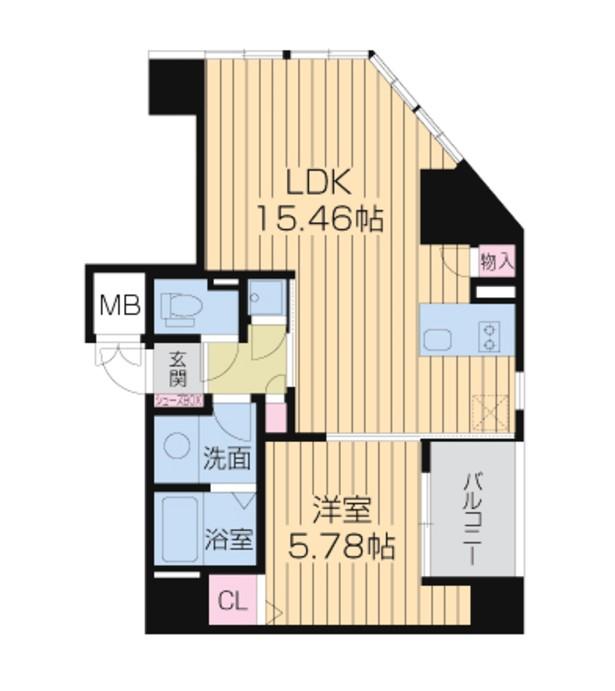 フォレステージュ西本町　間取り