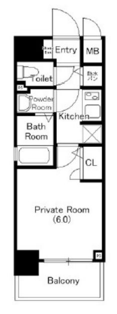 プロシード梅田西アヴァンセ　間取り