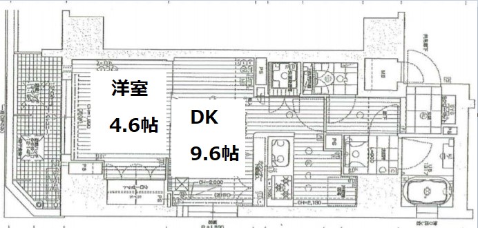 リーガル南船場Ⅲ　間取り図