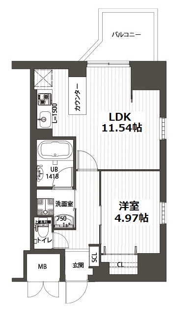 プレジオ本町　間取り