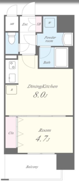 セイワパレス天王寺真田山　間取り