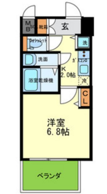 オルゴグラート森ノ宮南館　間取り