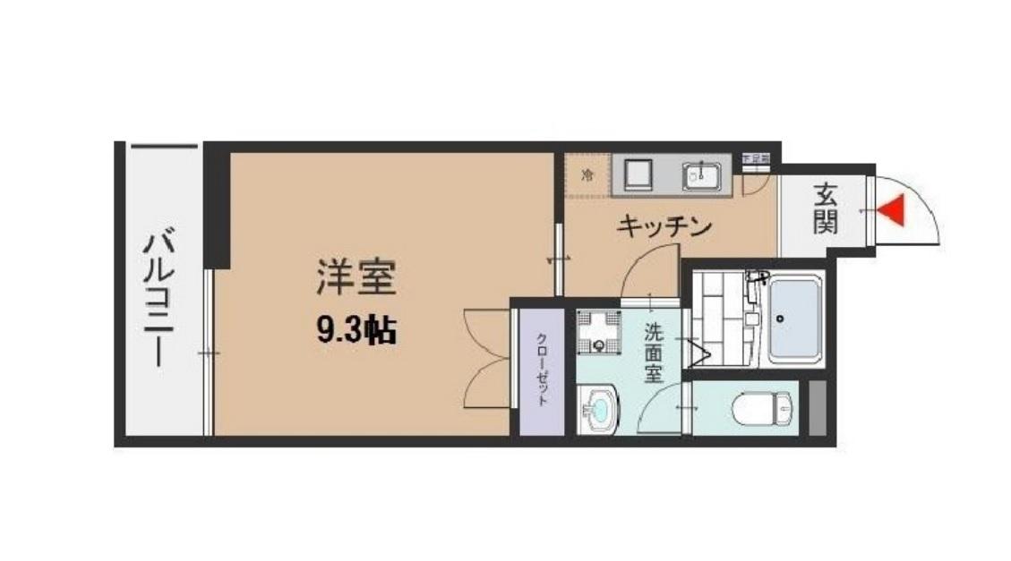 ヒズ・イマージュ北浜　間取り