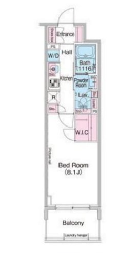 コンフォリア北堀江一丁目　間取り