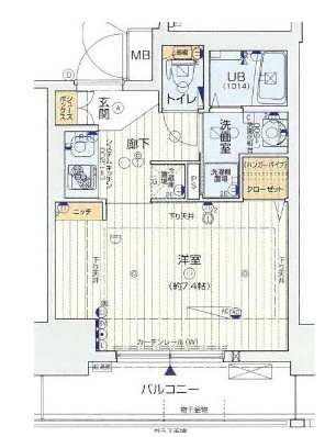 サムティ難波VIVO 　間取り