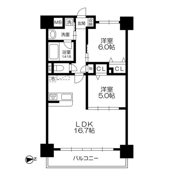 ソルグランデ　間取り