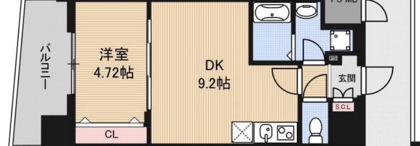 シェリロ神山　間取り