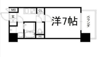 アドバンス大阪ルーチェ　間取り