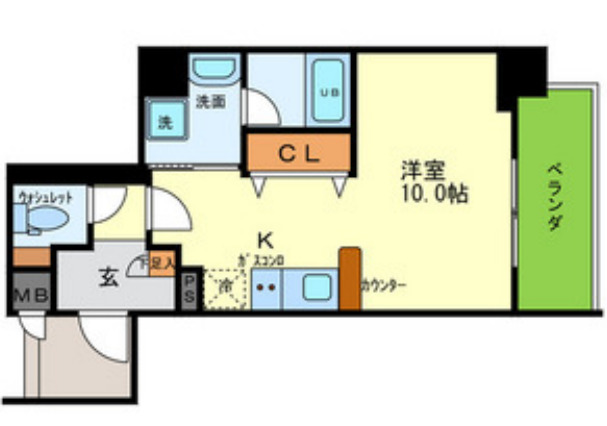 プラチナコート　間取り
