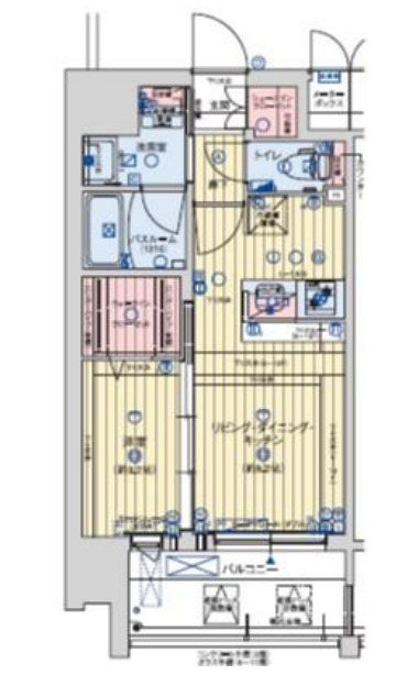レオンコンフォート九条アルバ　間取り