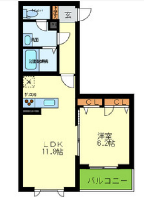 シャーメゾンベルパージュ　間取り