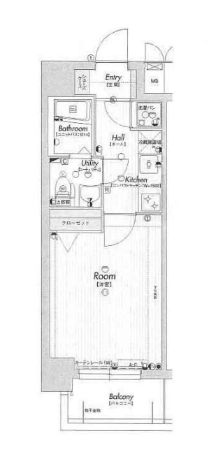 ラナップスクエア新大阪　間取り