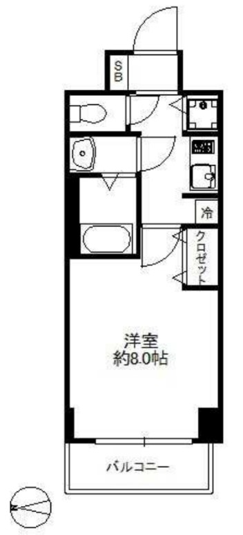 スワンズシティ天満橋 間取り
