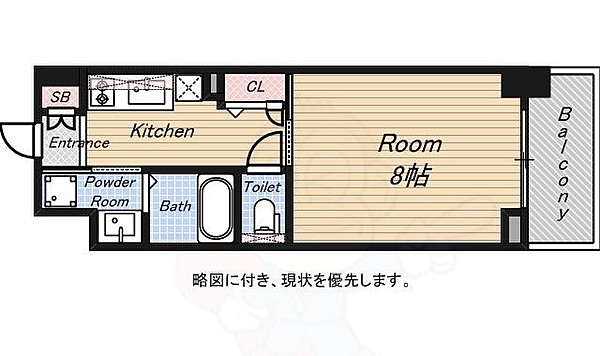 ディクス梅田東レジデンス　間取り