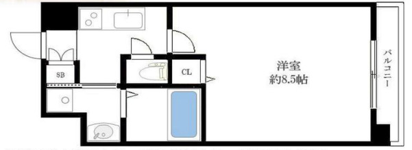 プロシード本町西セレーノ　間取り図 