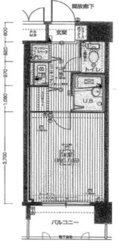 エスティライフ難波　間取り