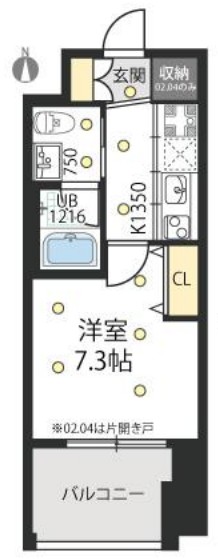 Innocent　Doyama　間取り