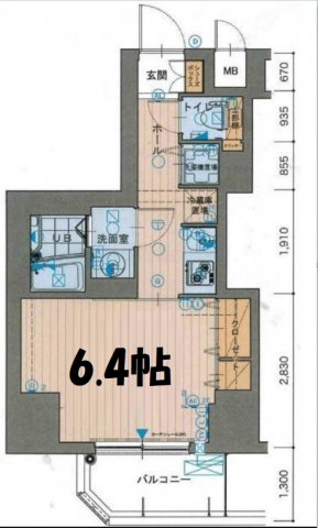 W-STYLE難波（ダブルスタイル） 間取り