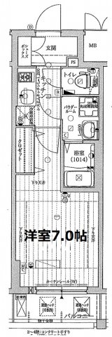 ファーストステージ梅田WEST　間取り