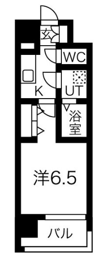 ファーストフィオーレ難波クレシア　間取り