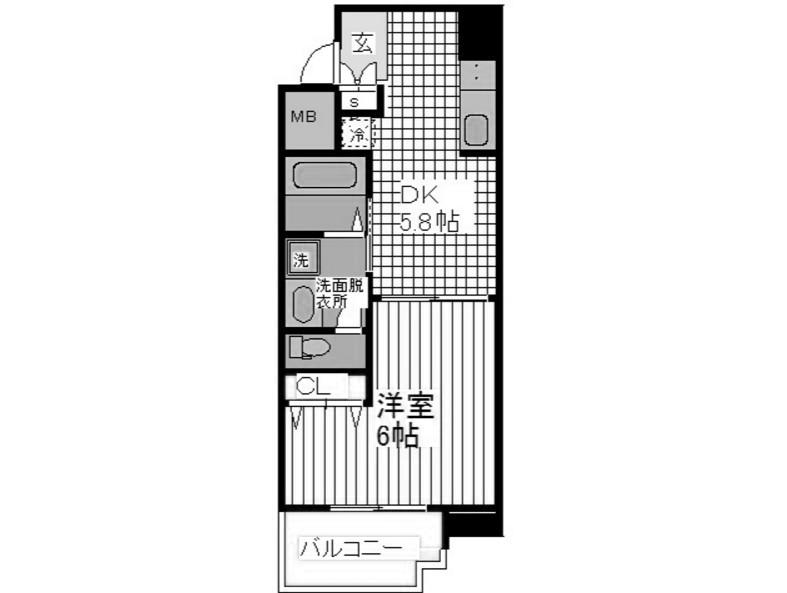 GALLERY谷町　間取り