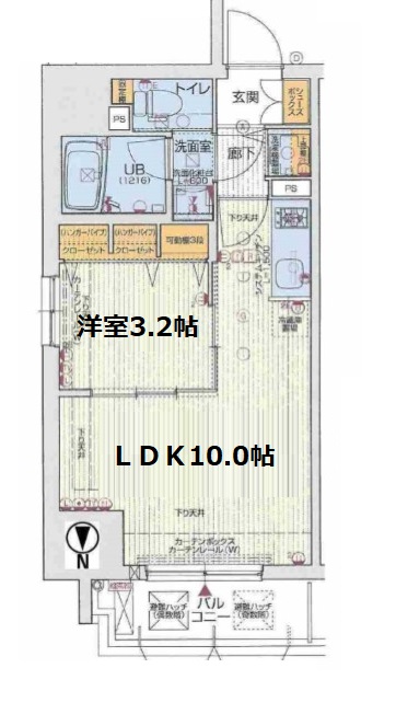 レオンコンフォート北浜　間取り