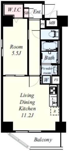 ラ・メゾンヴェール上町　間取り
