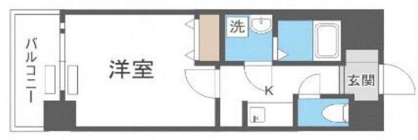 クレアートヨーロッパアベニューシティライフ　間取り