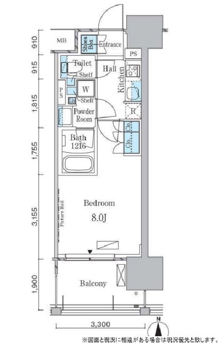 アーバンドルフ天満　間取り