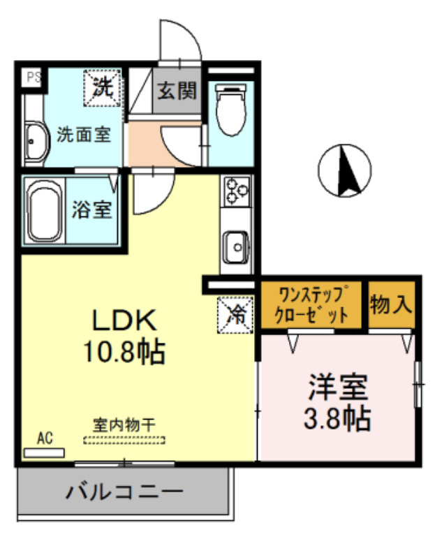 グランシャリオ夕陽丘　間取り