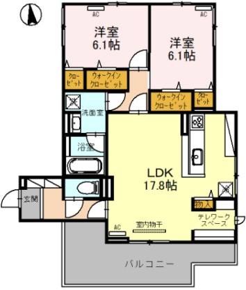 グラサ真田山　間取り