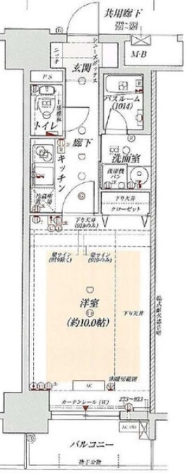 セレッソコート新大阪　間取り