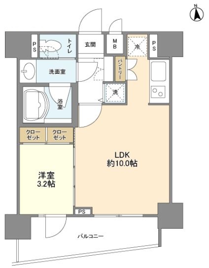 ダイナシティ上本町　間取り