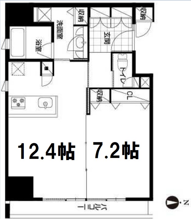 アーバネックス淀屋橋　間取り