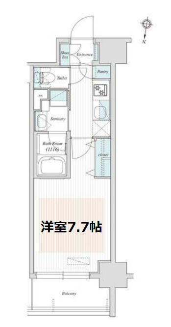 アーバネックス堂島　間取り