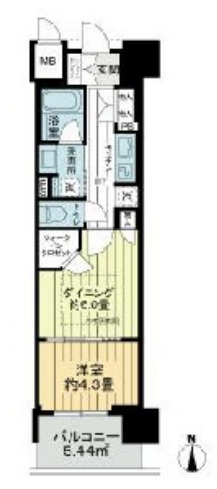 ブランズ大阪本町　リビング