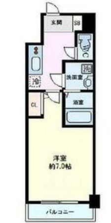 サムティ北浜大手通　間取り図