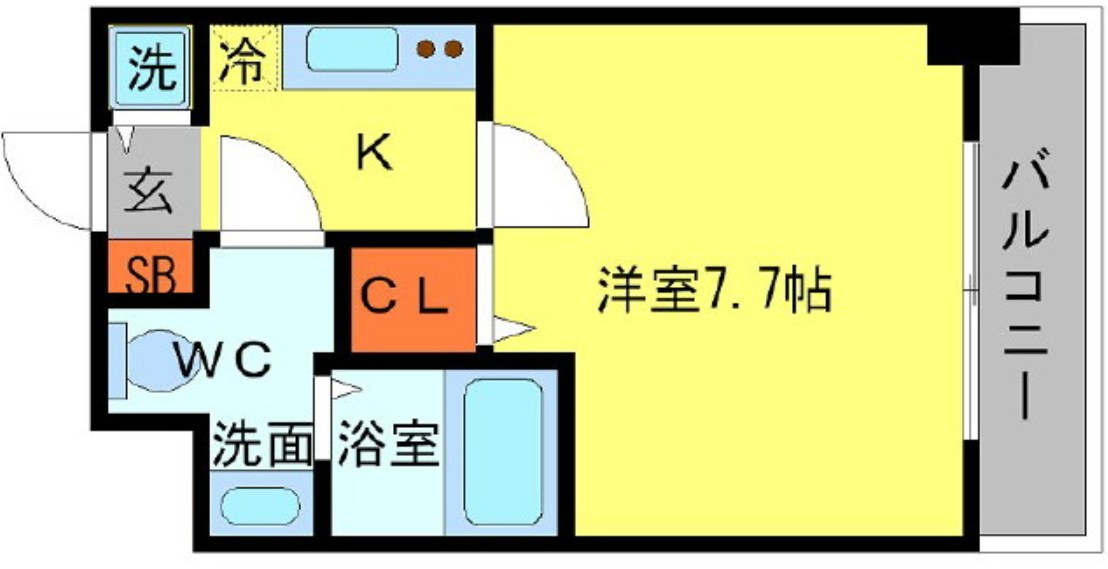 セレニテ日本橋SUD　間取り