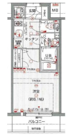 エスリード梅田グランノース　間取り