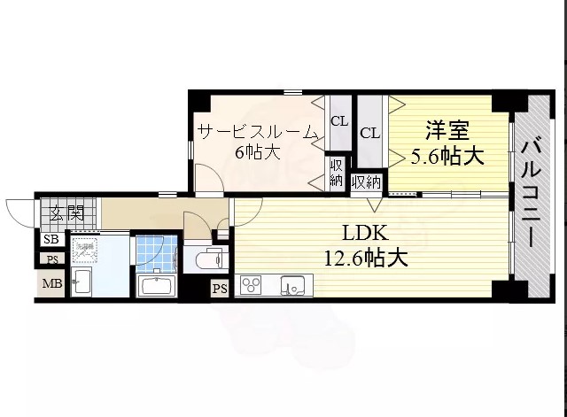 カーサ・ラピス　間取り